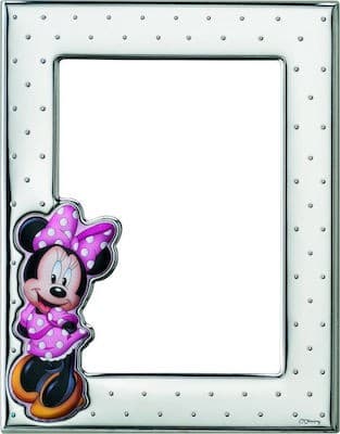 Παιδική κορνίζα σε ασήμι 925 DISNEY -MINNIE